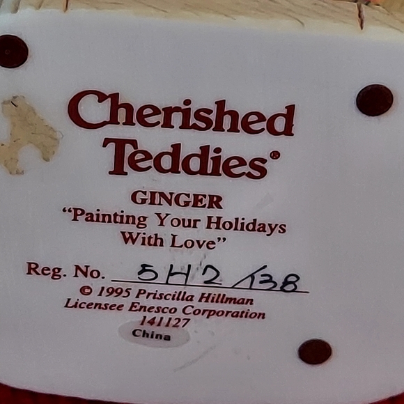 "Ginger" by Cherished Teddies - Picture 11 of 12
